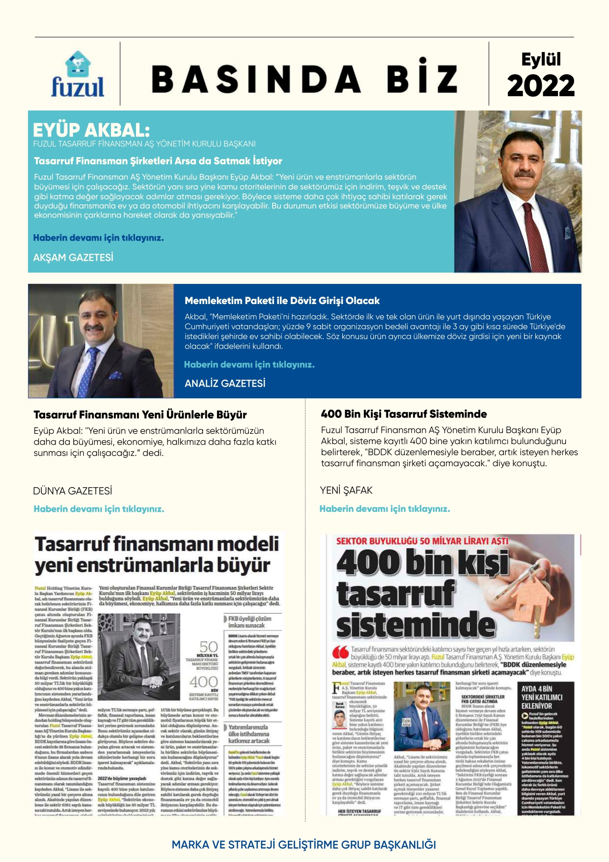 Basında Biz